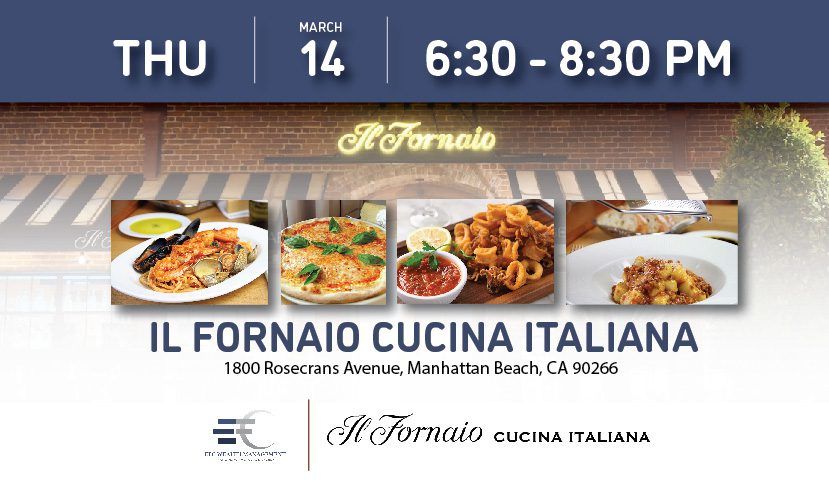 DINNER SEMINAR AT IL FORNAIO