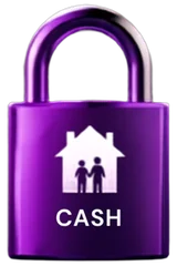 Cash lock icon