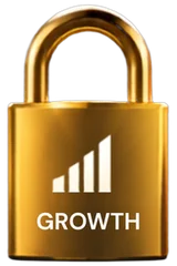 Growth lock icon